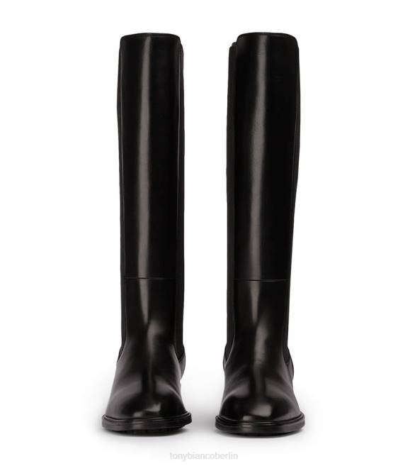 kniehohe Stiefel| de Tony Bianco Frauen Emrata-Kalbsstiefel schwarze Komo 4624430